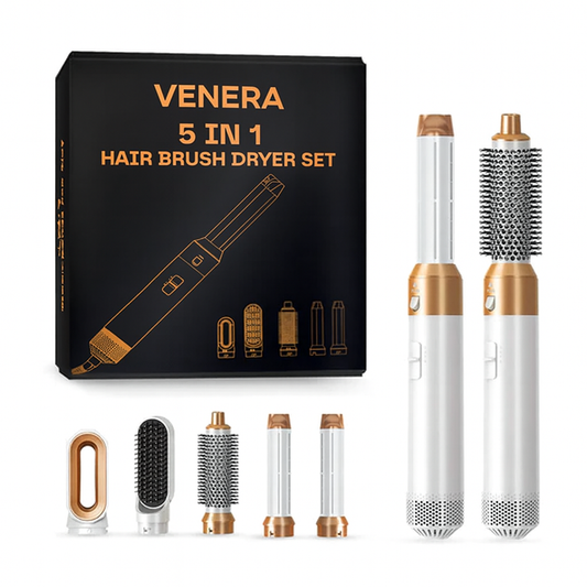 Venera 5-in-1 Airstyler Pro – Multi Blow Dryer & Curl Set